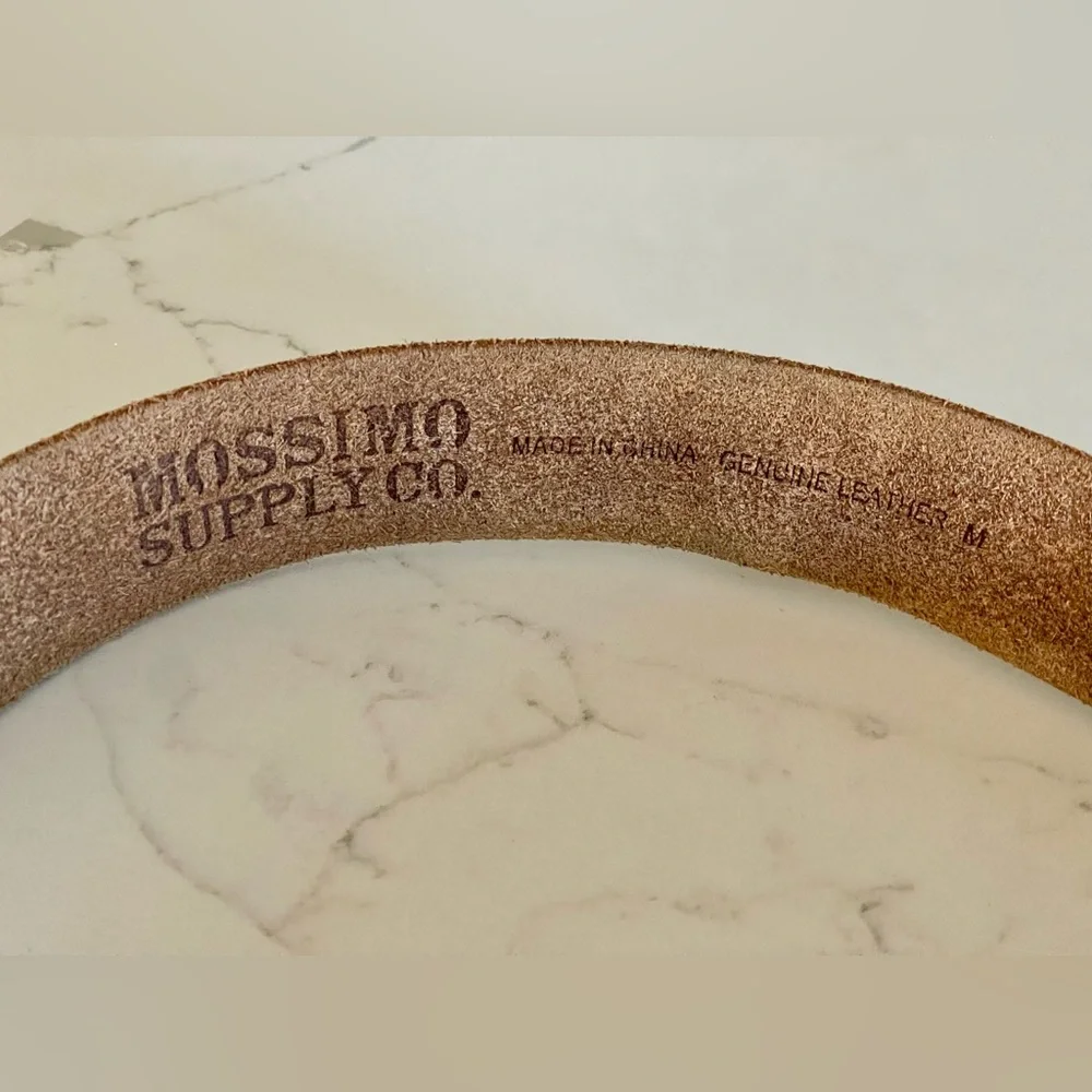 Mossimo Supply Co. Genuine Leather Belt Women’s Size M